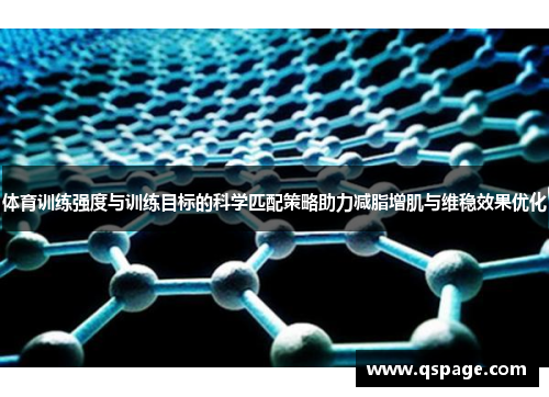 体育训练强度与训练目标的科学匹配策略助力减脂增肌与维稳效果优化